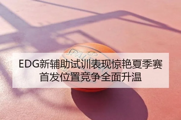 EDG新辅助试训表现惊艳夏季赛首发位置竞争全面升温